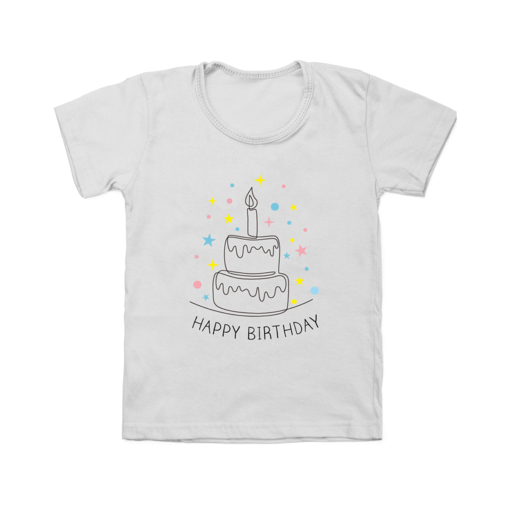誕生日オリジナルTシャツデザイン